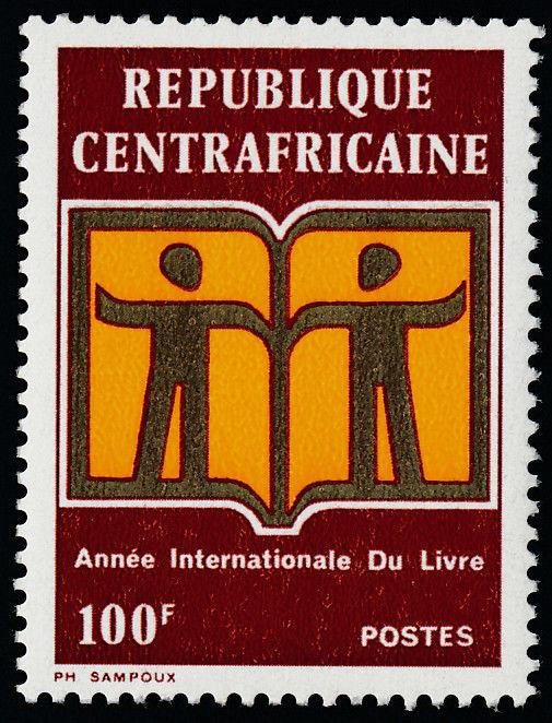 Central Africa 156 MNH International Book Year