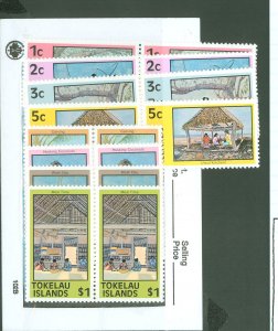 Tokelau  #49-56  Single (Complete Set)