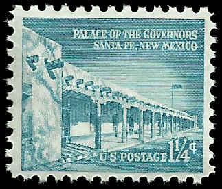 # 1031A MINT NEVER HINGED PALACE OF THE GOVENORS AT SANTA FE    