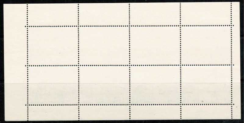 NEW ZEALAND 1964 QE II MINI SHEETS MINT (NH) SGMS823b Wmk.98 P.15x14 SUPERB