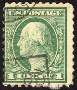 1921, US 1c, George Washington, Used, Sc 543