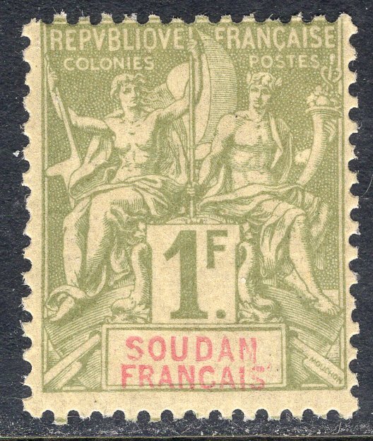 FRENCH SUDAN SCOTT 19