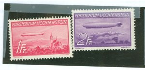 Liechtenstein #C15-C16 Mint (NH) Single (Complete Set)