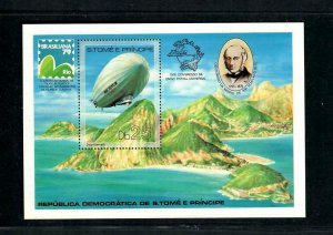 SSH7 St. Tome E. Principe Scott # 519  MNH S/S