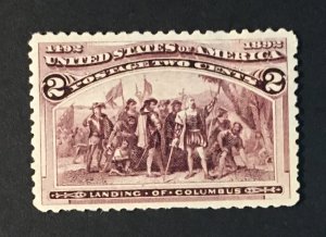 United States Sc. #231, mint never hinged