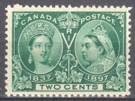 Canada #52 Mint VF OG NH C$150.00 -- Jubilee