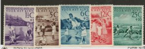 Netherlands Antilles B10-B14 Set Mint hinged