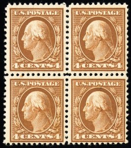 US Stamps # 503 MNH F-VF Block Of 4