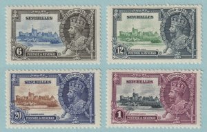SEYCHELLES 118 - 121  MINT NEVER HINGED OG ** NO FAULTS VERY FINE! - S598