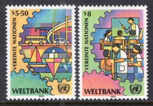 UN Vienna 88-89 MNH VF