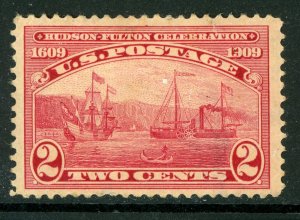 USA 1909⭐2¢ Hudson-Fulton ⭐Scott # 372 ⭐ Mint G70