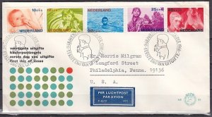 Netherlands, Scott cat. B414-B418. Child Welfare issue. First day cover. ^