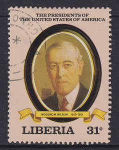 Liberia 929 American Presidents 1982