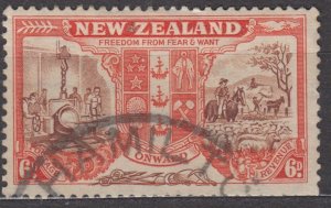 New Zealand Scott #254 1947 Used