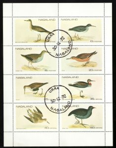 Birds of Nagaland, Urra, India - 1972 -  Used CTO MNH - superfleas