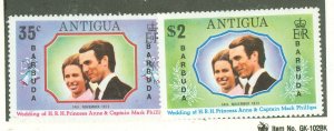 Barbuda #103-104 Mint (NH) Single (Complete Set)