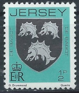 Jersey 1981 - ½p Arms - SG249 unused