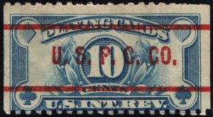 SC#RF23 10¢ Playing Card Stamp: Precancel U.S.P.C.Co. (1929) Used