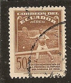 Ecuador   Scott C67   Tennis           Used