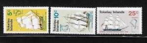 Tokelau 1970 Discovery of Tokelau islands Ships Sc 22-24 MNH A622