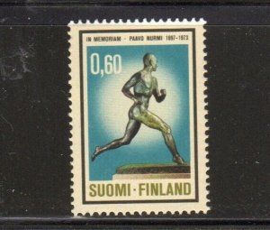 FINLAND #542 1973 NURMIRY AALTONEN MINT VF NH O.G