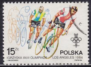Poland 2619 Olympic Cycling 1984