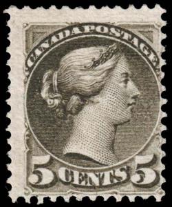 Canada - Scott 42 - Used - Poor Centering