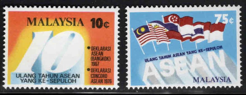 Malaysia Scott 155-156 MNH** set