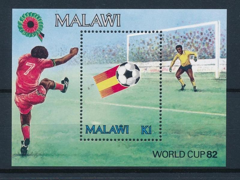 [59448] Malawi 1982 World Cup Soccer Football Spain MNH Sheet