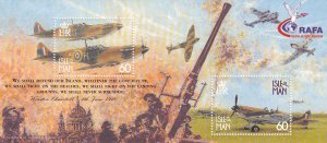 Isle of Man-2000, Battle of Britain SS MNH  # 864