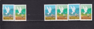 LI03 Iceland 1972 Birds - Charity Stamps mint stamps selection