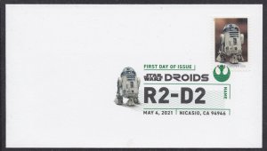 US 5574 Star Wars Droids R2-D2 DCP FDC 2021