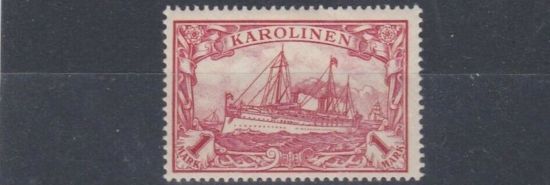 CAROLINE ISLAND 1901   S G 22    1M  CARMINE       MH  