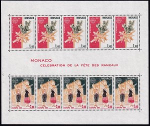 Sc# 1279a Monaco 1981 Europa S/S miniature sheet MNH $18.00 