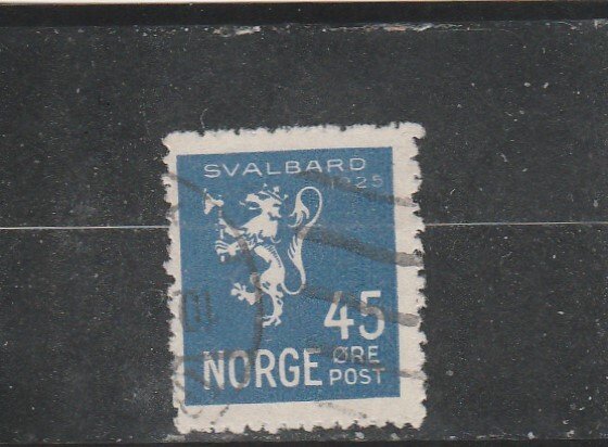 Norway  Scott#  114  Used  (1025 Annexation of Svalbard)