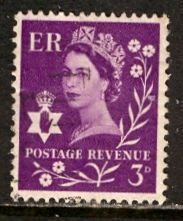 Great Britain, Regional, North. Ireland; 1958: Sc. # 1: Used Single Stamp