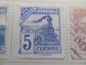 Honduras 1898 5c error end MNG STAMP a11p12f31 