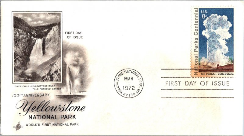 United States, Wyoming, United States First Day Cover