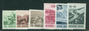 Belgium #B538-543  Single (Complete Set)