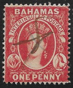 Bahamas #20 1p Queen Victoria