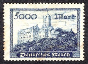 1923, Germany 5000Mk, Used, Sc 237