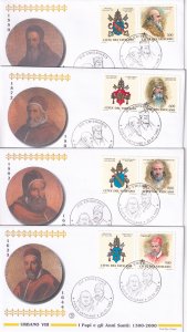 1999 - VATICAN - Scott #1095-1102 - FDC