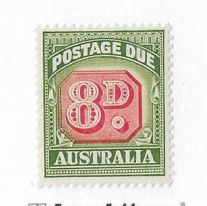 Australia Sc #J79  8p postage due Nh VF