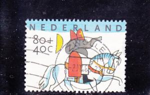 Netherlands  Scott#  B708  Used