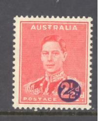 Australia Sc # 188 mint never hinged (BC)