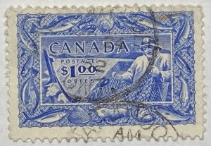 CANADA 1951 #302 Fishing Resources - Used