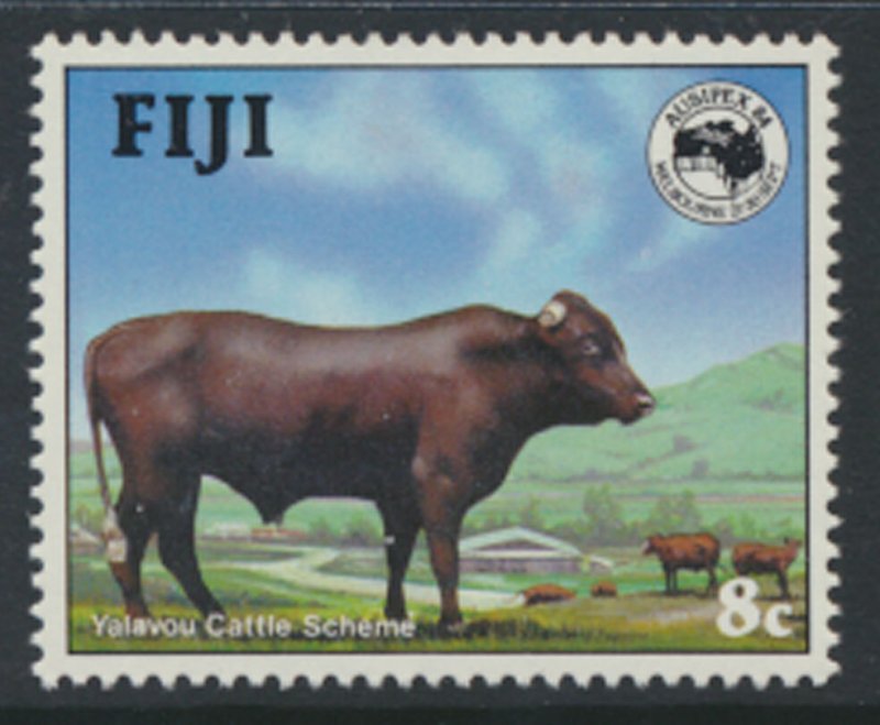 Fiji  SG684  SC# 514  MNH Ausipex   Cattle  see scans & detail