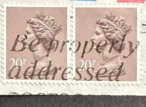 GB #MH113 Used Pair VF on Paper w/1987 cancel [U7.9.4]