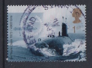 Great Britain  #1968  used  2001   submarines  1st