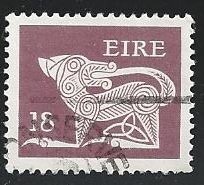 Ireland #470 18p Dog from ancient brooch